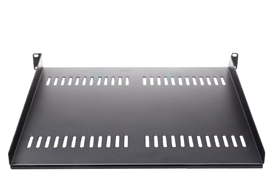 Étagère serveur 1U Rack, plateau en porte-à-faux universel ventilé pour armoire 19 pouces