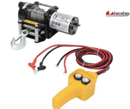 Treuil électrique 12 V- 900kg pour bateau