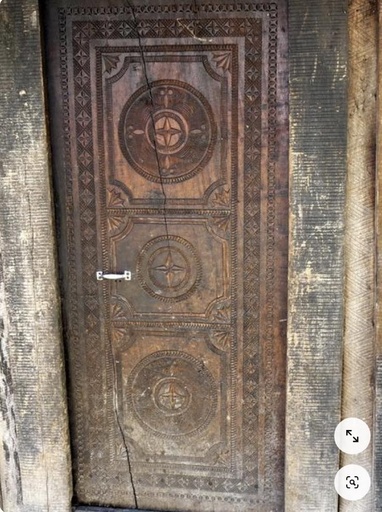 Porte bois zafimaniry : Porte C