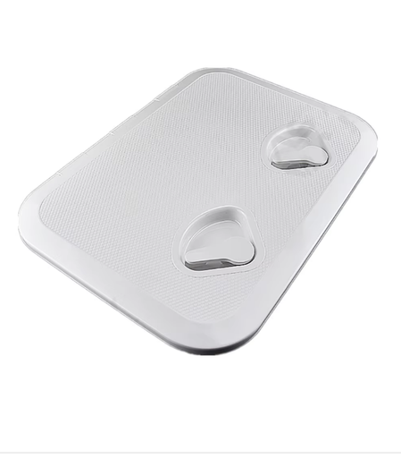 Couvercle de Trappe d'Accès de Pont en ABS, Accessoires de Bateau, pour Inspection Marine Étanche, Anti-UV, Antidérapant, KampX358MM, boutre 