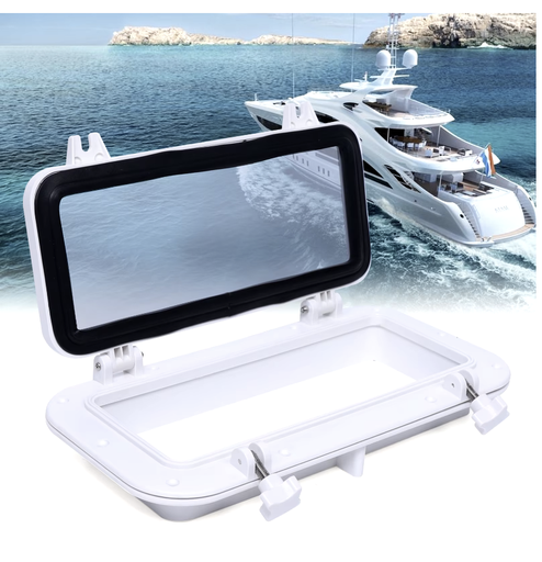Hublot de remplacement pour yacht, hublot carré pour yacht, fenêtre de bateau, Boutre 