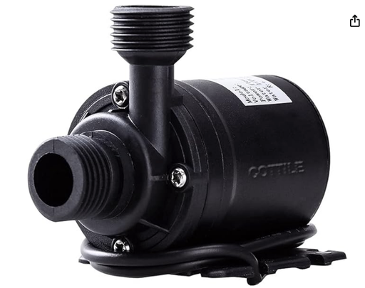 hihey DC 12V 800L / H 5M Pompe à Eau Submersible sans balais pour système de Circulation d'eau système de Circulation Solaire