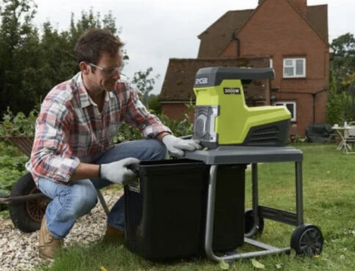 RYOBI Broyeur de végétaux électrique - RSH3045U - 3000W, Moringa brique création 