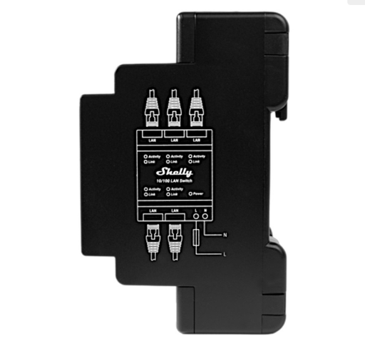 Shelly LAN Switch 5 ports Ethernet