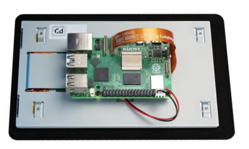 Raspberry-Pi Touch Display V2 - 1280x720px - 7" - Interface DSI, écran tactile