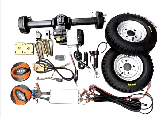 Cyclomoteur électrique 48V personnalisé en acier, accessoires tricycle électrique à 3 roues, moteur 2 T 800 W