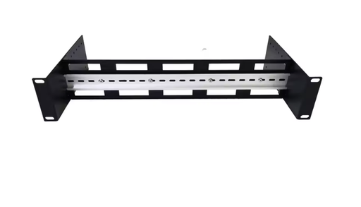 Kit de rail Din T1 à montage en rack réglable en profondeur, châssis de rail Din, support d'invite en aluminium T1, 19 ", armoire