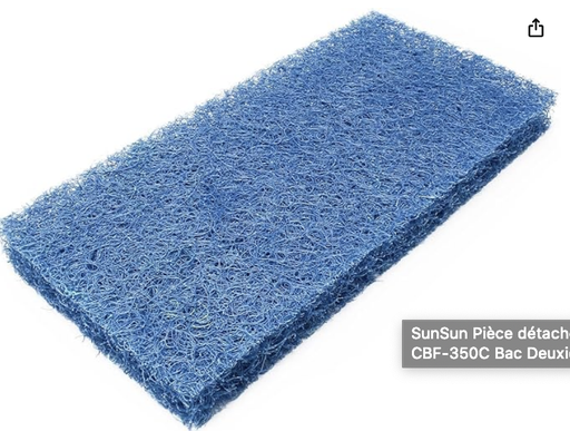 SunSun Pièce détachée Filtre Biologique CBF-350B Tapis Japonais 109.91€/m² Tilapia